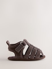 شوكولاتة - Baker by Ted Baker Baby Fisherman Padders Sandals - صورة 2 من 5