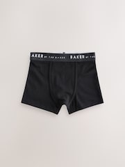 Baker by Ted Baker Blue Print Boxers 5 Pack - Image 3 of 6