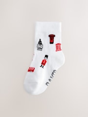 Baker by Ted Baker Multi Born in 2026 Socks 3 Pack - Image 4 of 7