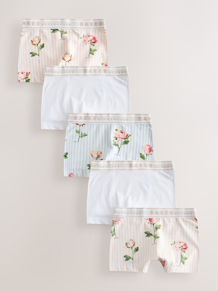 Dungi multicolore - Baker by Ted Baker boxeri 5 Pachet - Imaginea 1 din 10