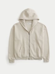 Hollister Boxy Zip-Up Hoodie - Image 5 of 5