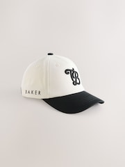 Baker by Ted Baker Logo Baseball Black cap - Image 1 of 5