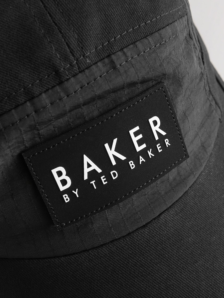 Baker by Ted Baker Logo Baseball Black cap - Image 2 of 4