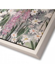 Art Marketing Multicoloured Floral Cascade Wall Art - Image 3 of 4