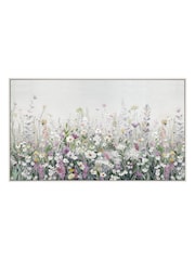 Art Marketing Multicoloured Floral Cascade Wall Art - Image 4 of 4