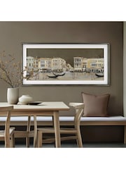 Art Marketing Multicoloured Venetian Nights Wall Art - Image 1 of 5