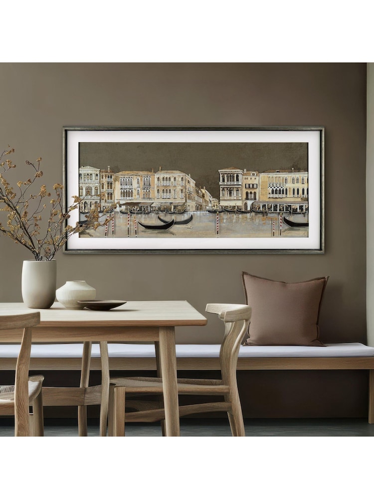 Art Marketing Multicoloured Venetian Nights Wall Art - Image 1 of 5