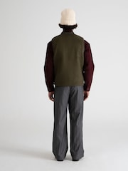 Prohibited Green Scout Fleece Gilet - Image 3 of 9