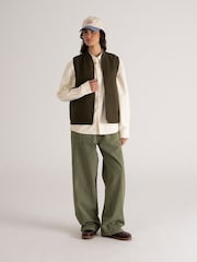 Prohibited Green Scout Fleece Gilet - Image 7 of 9
