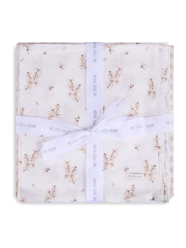 The Little Tailor Baby Natural Muslins 4 Pack - Image 2 of 9 The Little Tailor Baby Natural Muslins 4 Pack - Image 2 of 9