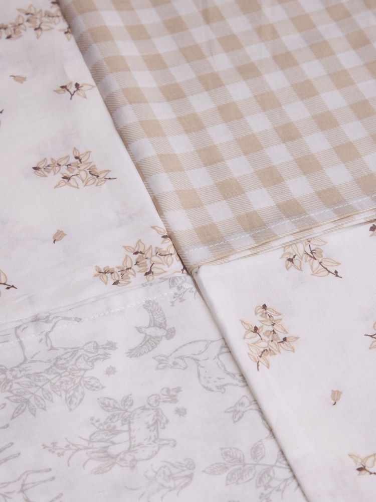 The Little Tailor Baby Natural Muslins 4 Pack - Image 9 of 9