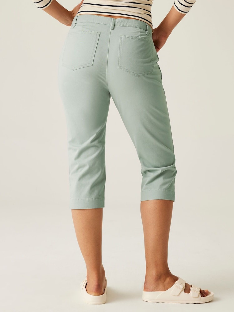 Regatta Green Bayletta Capri Trousers - Image 2 of 5 Regatta Green Bayletta Capri Trousers - Image 2 of 5