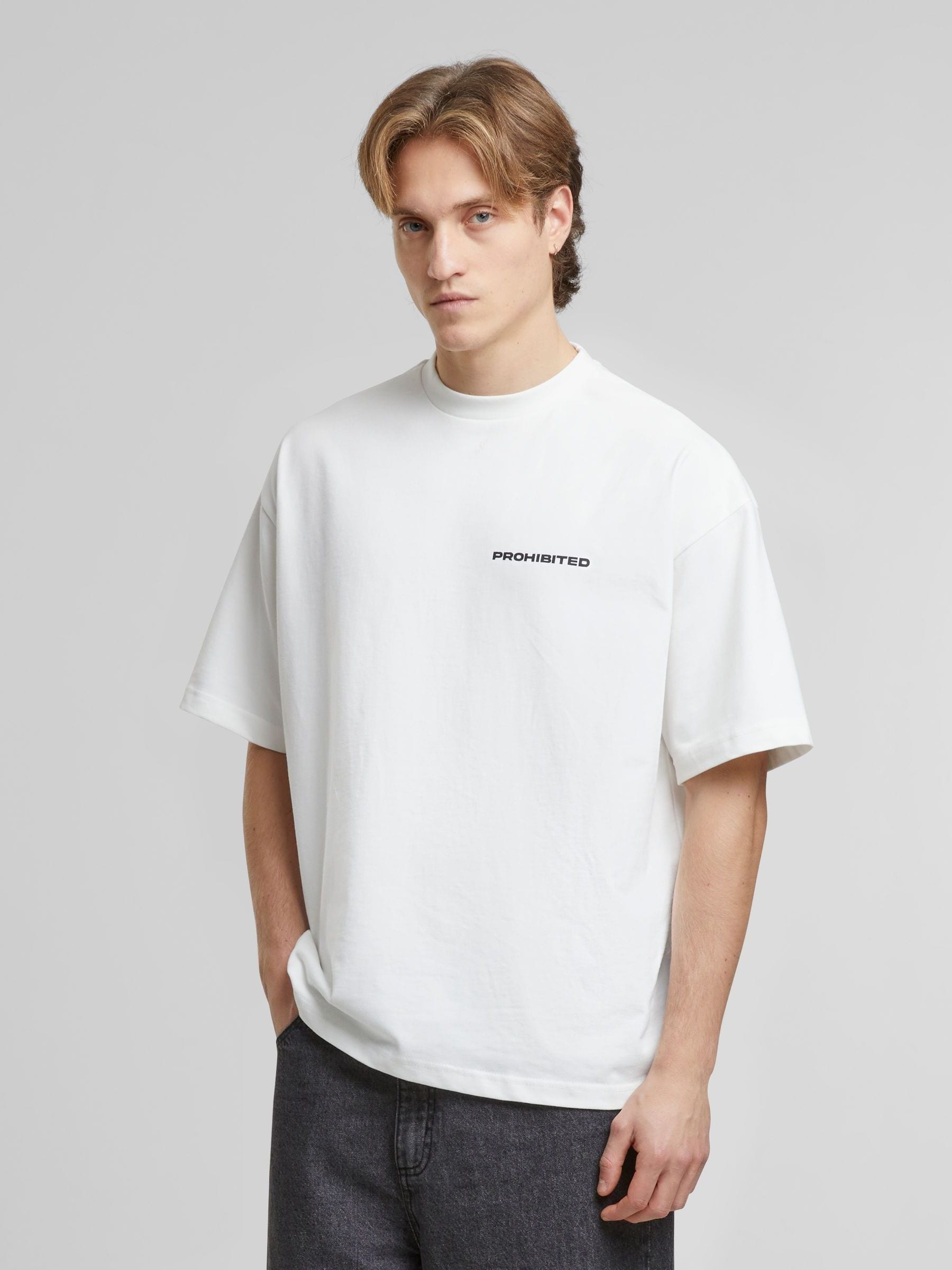 Buy Prohibited White 10119 T-Shirt from the Next UK online shop