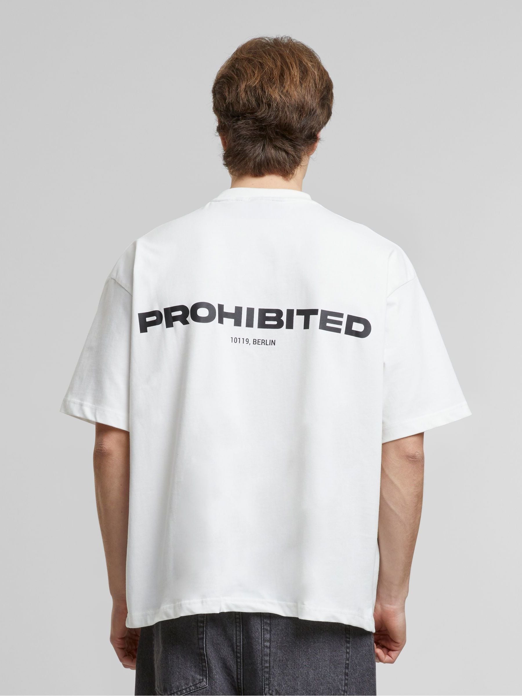 Buy Prohibited White 10119 T-Shirt from the Next UK online shop