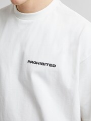 Prohibited White 10119 T-Shirt - Image 6 of 7