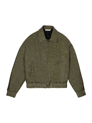 Prohibited Green Bloom Bomber Jacket - Image 6 of 6