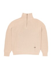 Prohibited Cream Scout Knit Half-Zip Jumper - Image 6 of 6