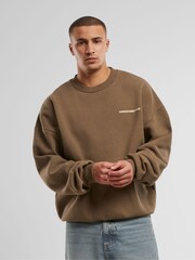 Prohibited Brown 10119 Crew Neck Sweatshirt - Image 3 of 5