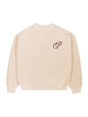 Prohibited Cream Initial Knit Jumper - Image 6 of 6