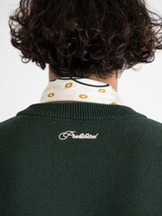 Prohibited Green Initial Knit Jumper - Image 4 of 6
