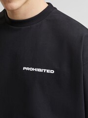 Prohibited Black 10119 T-Shirt - Image 6 of 7