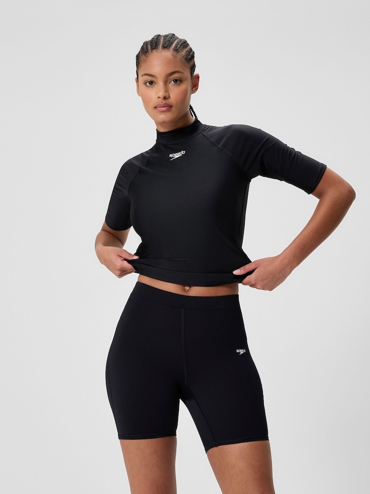 Speedo Black Endurance+ Swim Shorts - Image 1 of 6