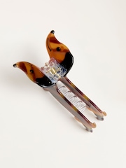 FatFace Brown Dog Claw Clip - Image 2 of 2