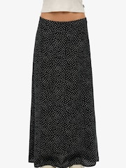 Superdry Black Column Maxi Skirt - Image 4 of 7