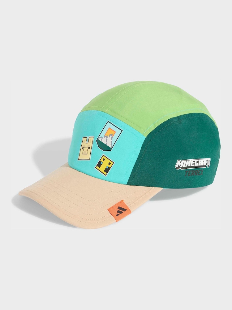 adidas Green Youth Minecraft Cap - Image 1 of 4