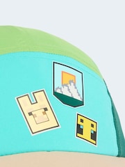adidas Green Youth Minecraft Cap - Image 3 of 4