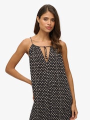 Superdry Black Beach Cami Maxi Dress - Image 4 of 7