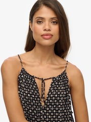 Superdry Black Beach Cami Maxi Dress - Image 5 of 7