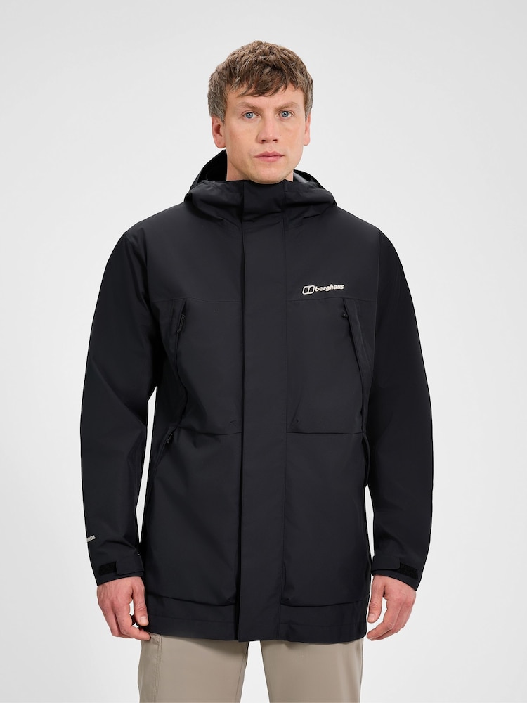 Berghaus Wansbeck Parka Adult Male Jet - Image 1 of 6 Berghaus Wansbeck Parka Adult Male Jet - Image 1 of 6