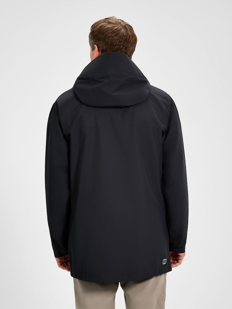 Berghaus Wansbeck Parka Adult Male Jet - Image 2 of 6 Berghaus Wansbeck Parka Adult Male Jet - Image 2 of 6