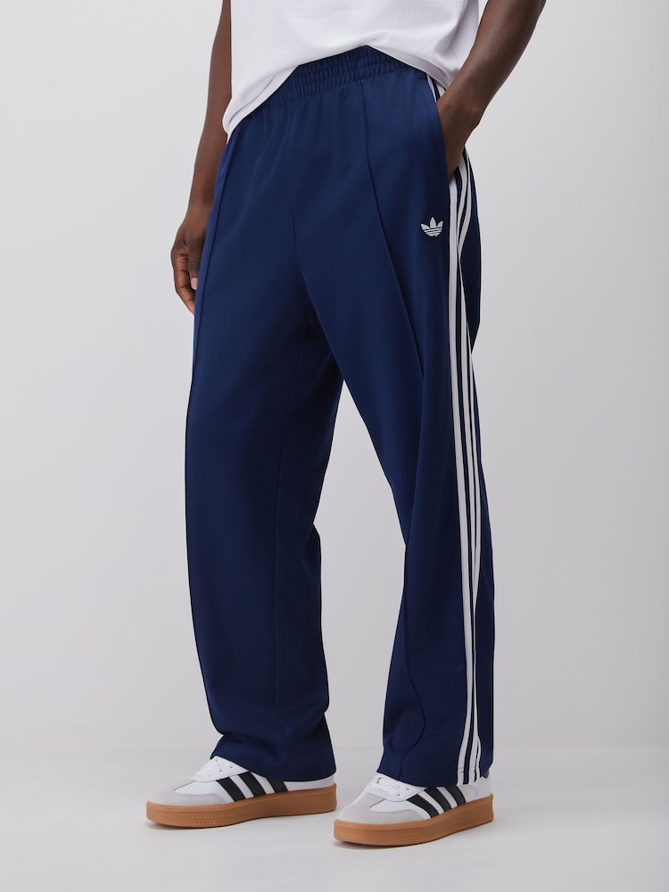 adidas Originals Blue Baggy Track Joggers - Image 1 of 4