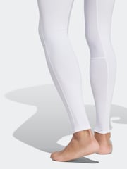 adidas White Techfit Long  Men Leggings - Image 2 of 5