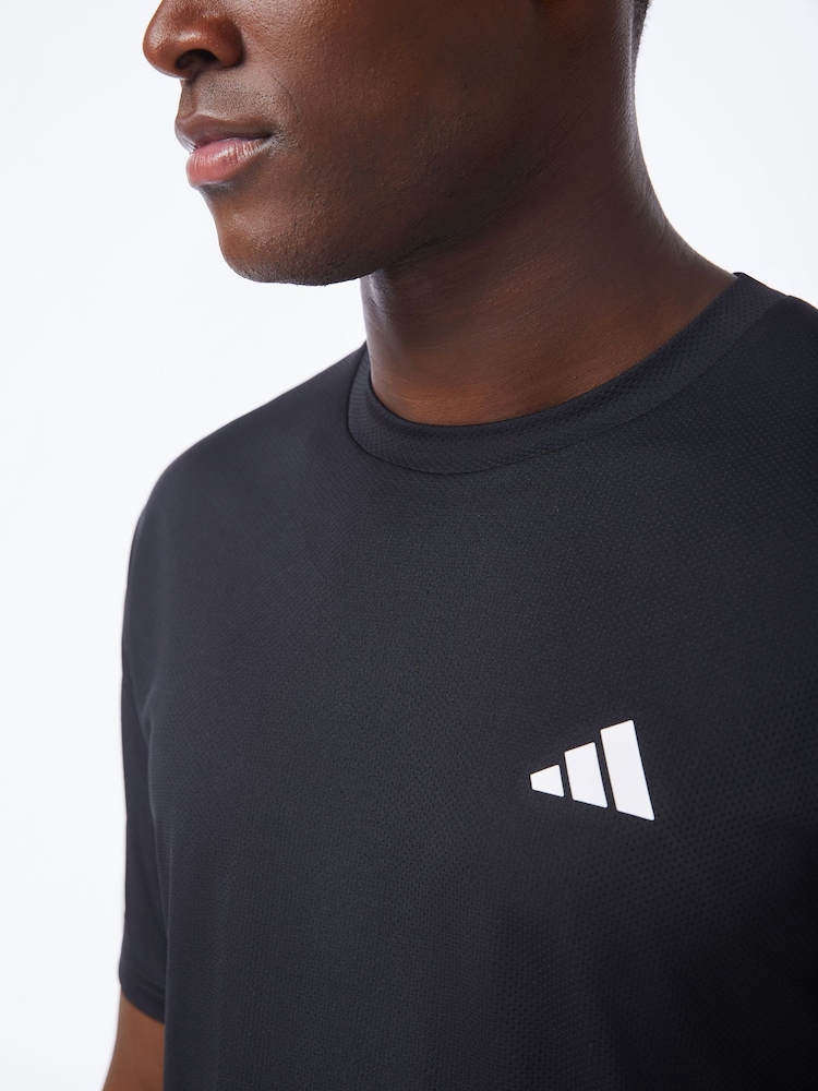 adidas Black Workout Essentials Base T-Shirt - Image 5 of 5