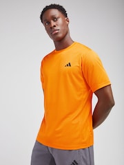 adidas Orange Workout Essentials Base T-Shirt - Image 1 of 4