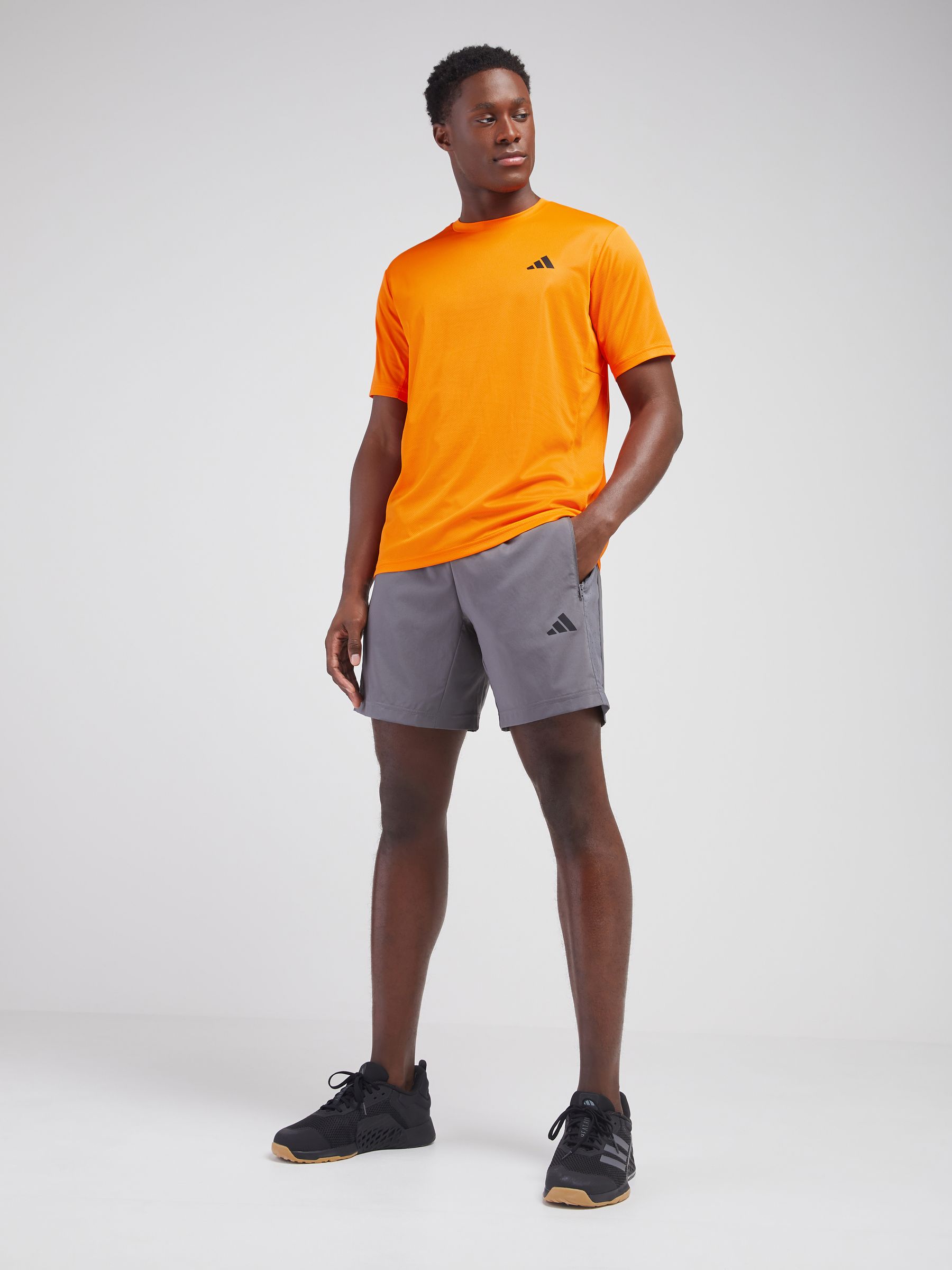 Buy adidas Orange Workout Essentials Base T-Shirt from the Next UK