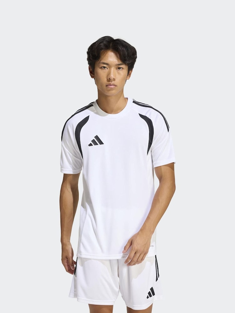 adidas White Tiro 26L Jersey T-Shirt - Image 1 of 8