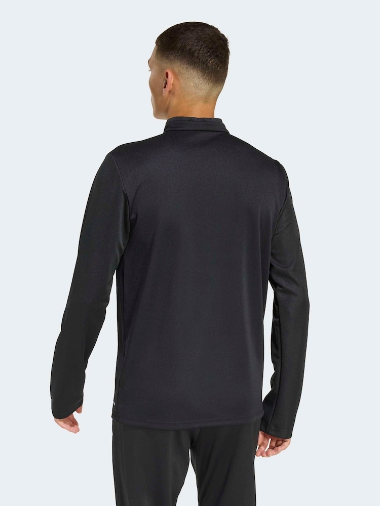 adidas Black Entrada26 Training Sweat Top - Image 2 of 7