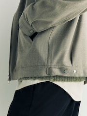 NN.07 Natural Petrus Zip Front Jacket - Image 4 of 6