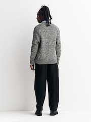 NN.07 Grey Mika Button Front Cardigan - Image 5 of 5