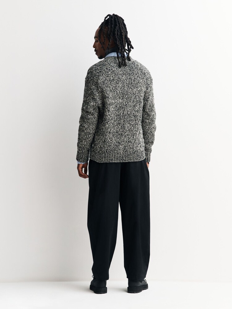 NN.07 Grey Mika Button Front Cardigan - Image 5 of 5 NN.07 Grey Mika Button Front Cardigan - Image 5 of 5