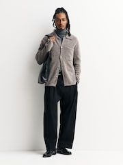 NN.07 Grey Jonas Button Down Textured Cardigan - Image 2 of 12