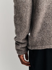 NN.07 Grey Jonas Button Down Textured Cardigan - Image 6 of 12