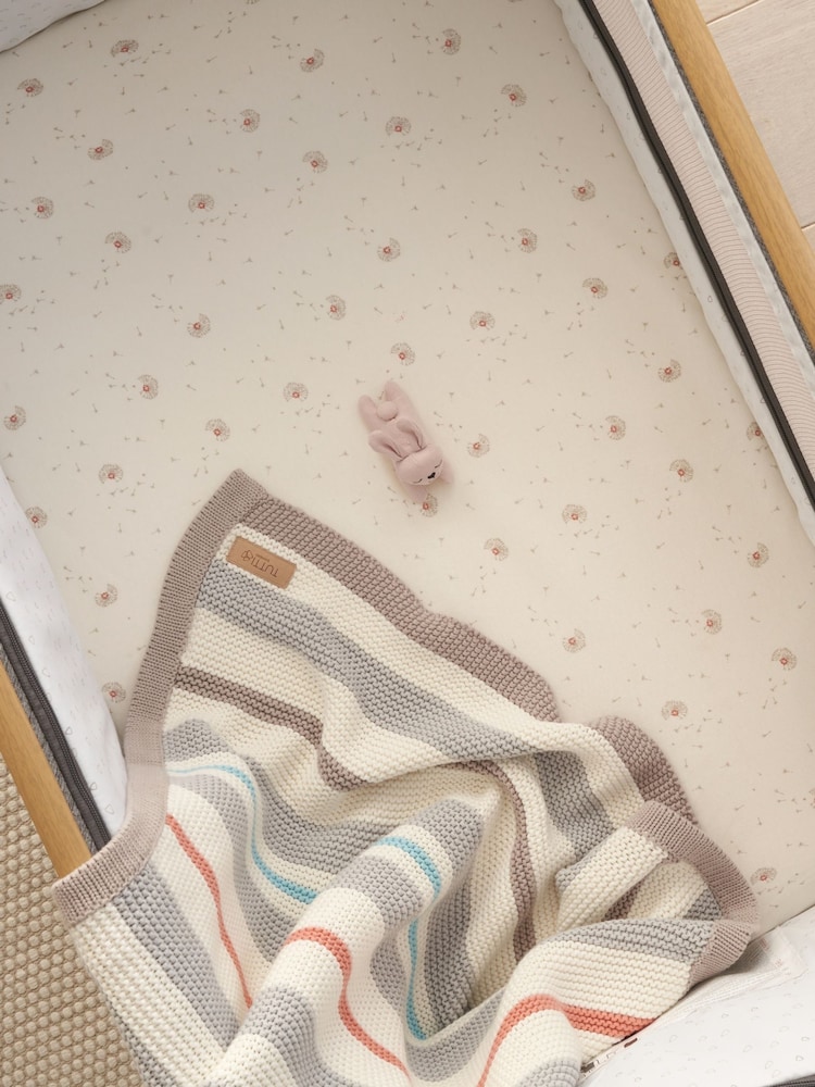 Tutti Bambini Cocoon Bedside Crib Fitted Sheets - Image 2 of 6