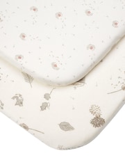 Tutti Bambini Cocoon Bedside Crib Fitted Sheets - Image 4 of 6