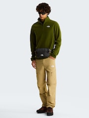 The North Face Green Glacier Quarter Zip Fleece - Image 3 of 3