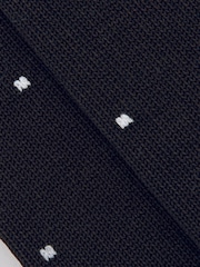Reiss Chocolate Brown Mario Spot Socks - Image 3 of 3